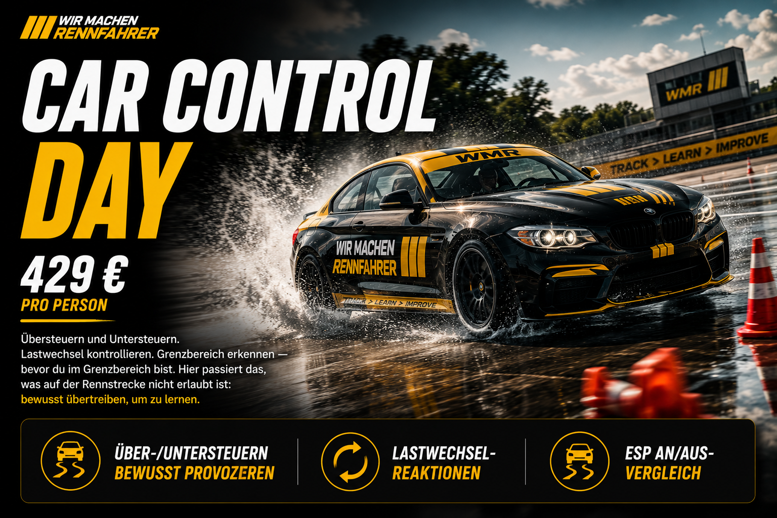 Car Control Training Day – 08.08.2026 · Zweibrücken