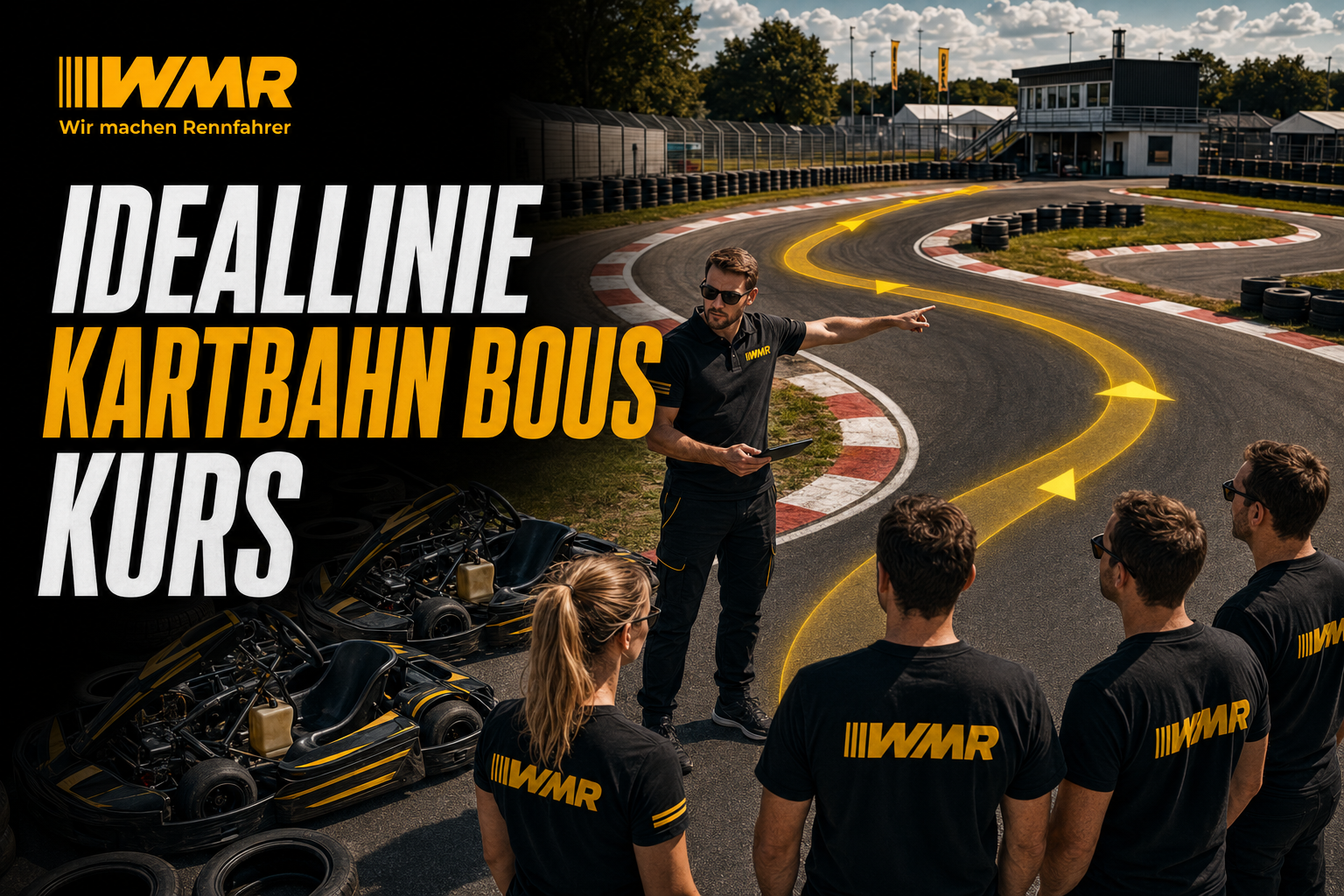 Auf der Ideallinie zum Sieg – Kartbahn Bous
