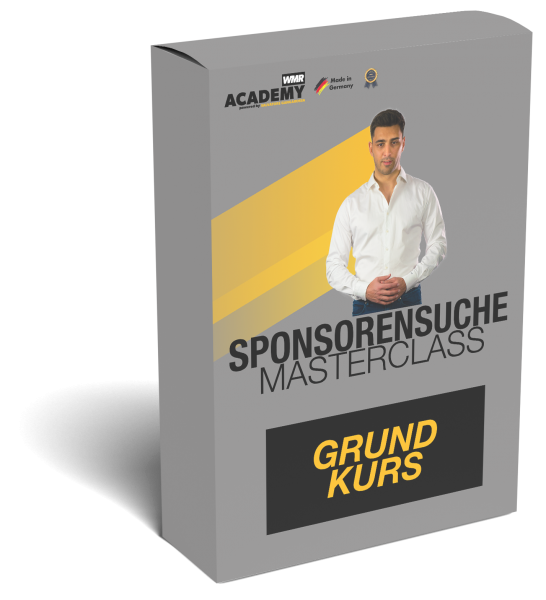 Sponsorensuche Masterclass – Grundkurs